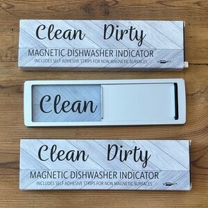 New! Magnetic Dishwasher CLEAN DIRTY Indicator Sign